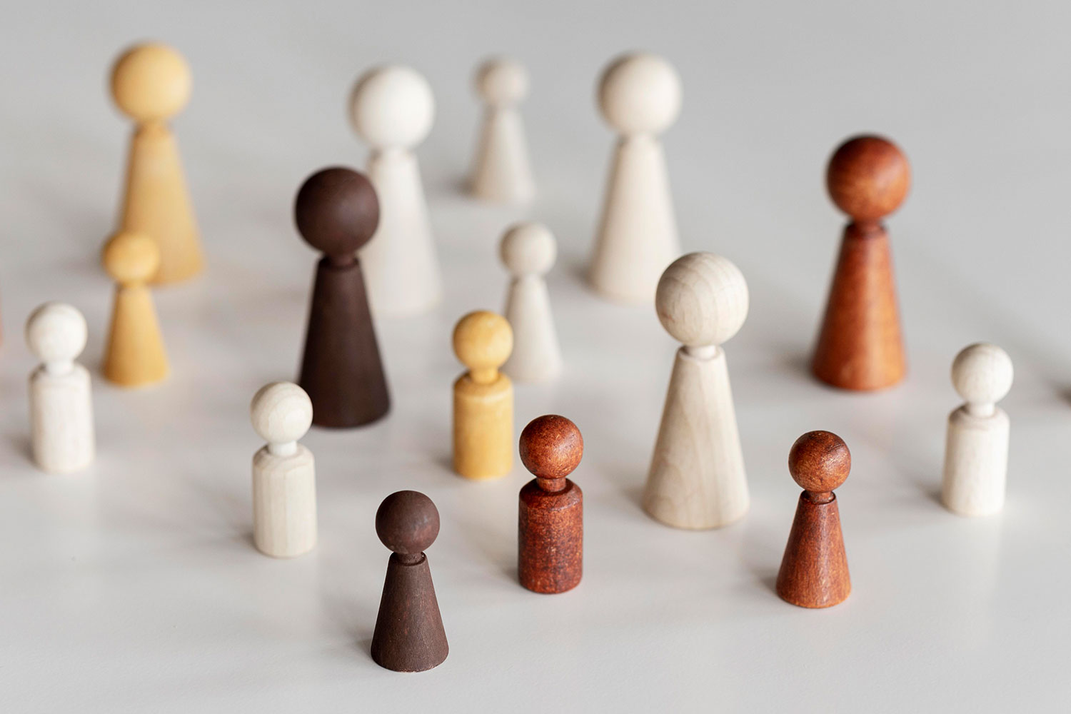 Pionnen als representanten bij familieopstelling